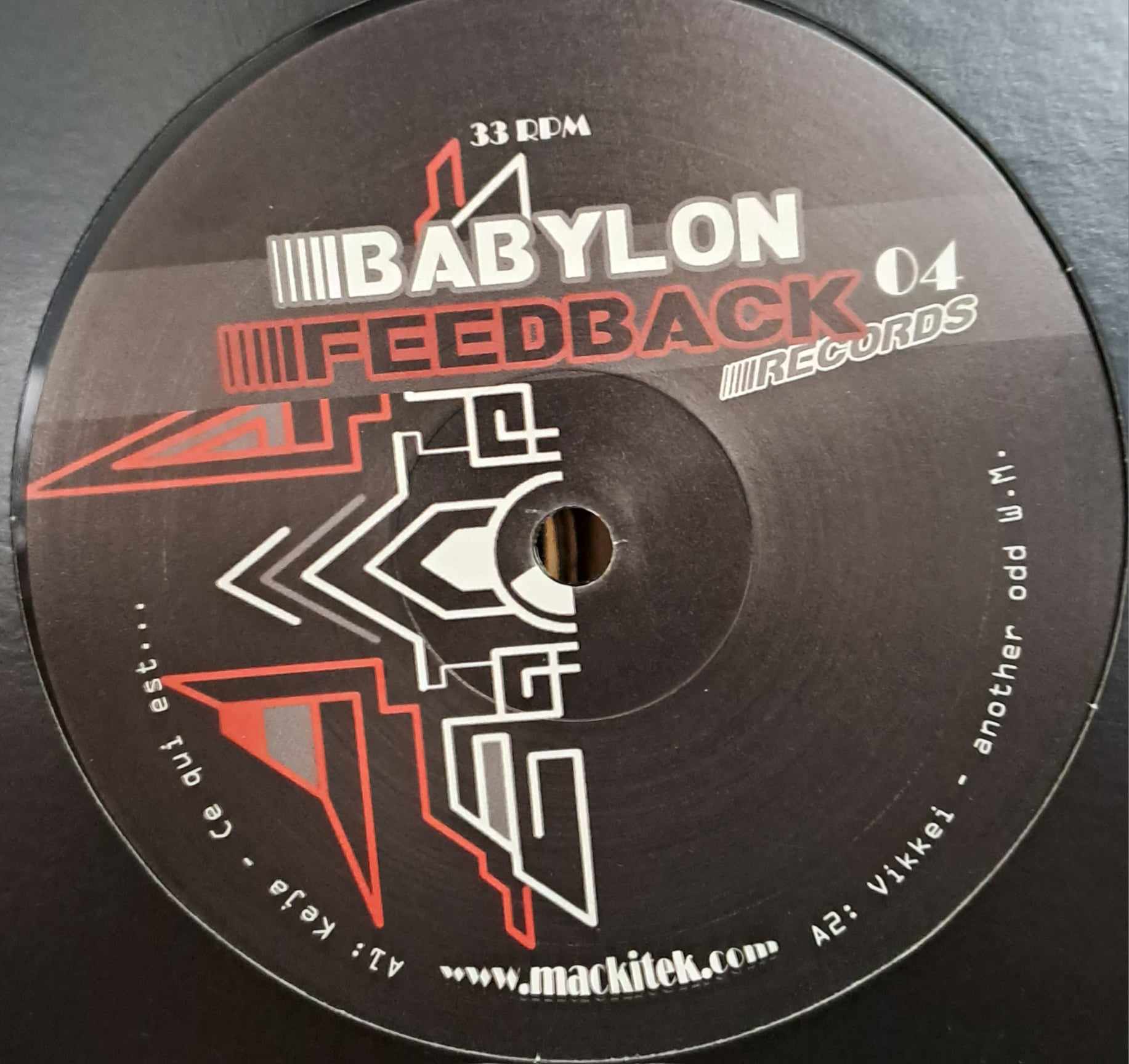Babylon Feedback 04 - vinyle freetekno